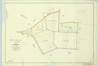 Tours-sur-Marne (51576). Section ZX 2 échelle 1/2000, plan remembré pour 1962, plan régulier (papier).