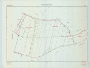 Vert-Toulon (51611). Section YX 1 échelle 1/2000, plan remembré pour 2009, plan régulier (calque)