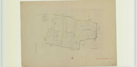 Aulnay-sur-Marne (51023). Section B2 1 échelle 1/2000, plan révisé pour 1950 (ancienne feuille B10), plan non régulier (papier)
