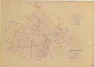 Bergères-lès-Vertus (51049). Section D4 échelle 1/1250, plan révisé pour 1937, plan non régulier (papier)