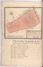 Plan détaillé du canton des Pruches de bas cotté E au plan général du terroir de Chigny (s.d.), Villain