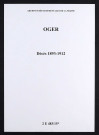 Oger. Décès 1893-1912