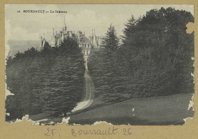 BOURSAULT. 10-Le Château.