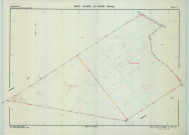 Saint-Hilaire-le-Grand (51486). Section ZV échelle 1/2000, plan remembré pour 1983, plan régulier (calque)