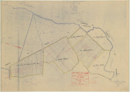 Saint-Mard-sur-le-Mont (51500). Section B2 2 échelle 1/2000, plan mis à jour pour 1953 (section B 1e partie), plan non régulier (papier)