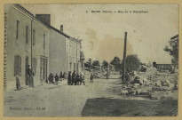 BEINE-NAUROY. 2-Beine : Rue de la République / Ph. Dumont, photographe.
(75 - Parisimp. E. Le Deley).[vers 1920]