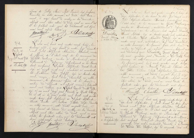 Thoult-Trosnay (Le). Décès 1893-1929