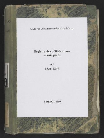 Délibérations municipales.