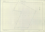 Germinon (51268). Section ZT échelle 1/2000, plan remembré pour 1975, plan régulier (papier armé)