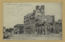 REIMS. 21. Reims en ruines - Entrée de la rue Libergier / J. Bienaimé, phot., Reims.
ReimsL. Michaud (51 - ReimsJ. Bienaimé).1920