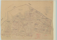 Chamery (51112). Section D1 échelle 1/1250, plan mis à jour pour 1944, plan non régulier (papier).