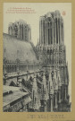 REIMS. 2. Cathédrale de Tours et pinacles des contreforts de la façade septentrionale de la Nef / L. de B.