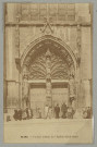 REIMS. Portail latéral de l'Église Saint-Remi / Cliché E. Belval, phot., Reims.
ParisLibrairie L. Michaud.Sans date