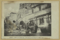 BEINE-NAUROY. Beine : l'œuvre des Allemands-Vue prise par eux-mêmes le 20 Mars 1916 / Reims-Cathédrale, photographe.