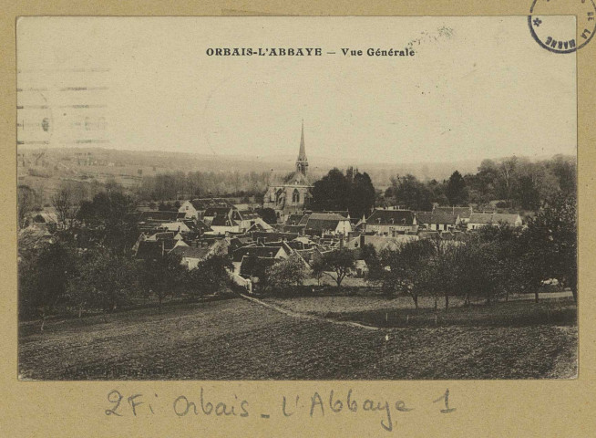 ORBAIS. Vue générale / A. Olivier, photographe à Orbais.
