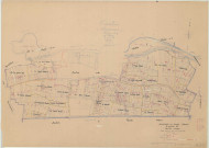 Bignicourt-sur-Saulx (51060). Section B échelle 1/2500, plan mis à jour pour 1958, plan non régulier (papier)