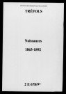 Tréfols. Naissances 1863-1892