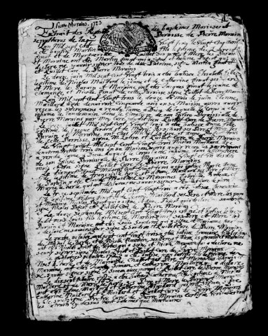 Pierre-Morains. Baptêmes, mariages, sépultures 1723-1792
