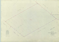 Tilloy-et-Bellay (51572). Section AY ZO échelle 1/2000, plan remembré pour 1963, plan régulier (papier armé)