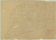 Villers-aux-Bois (51630). Section B1 échelle 1/2500, plan mis à jour pour 01/01/1934, non régulier (papier)