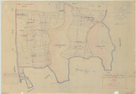 Neuville-aux-Bois (La) (51397). Section B1 échelle 1/2500, plan mis à jour pour 1942, plan non régulier (papier)