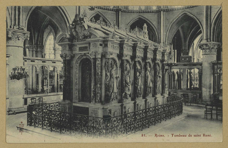 REIMS. 83. Tombeau de Saint-Remi / Royer, Nancy.