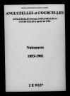 Angluzelles-et-Courcelles. Naissances 1893-1901
