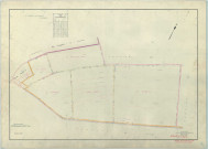 Saint-Martin-aux-Champs (51502). Section ZA échelle 1/2000, plan remembré pour 1954, plan régulier (papier armé)
