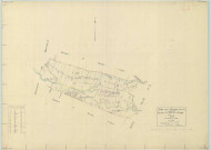 Isles-sur-Suippe (51299). Section C1 échelle 1/2500, plan refait pour 1953, plan régulier (papier).