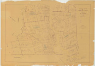 Condé-sur-Marne (51161). Tableau d'assemblage 1 échelle 1/5000, plan remembré pour 1958 (Tableau d'assemblage 1e partie), plan régulier (papier)