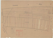 Saint-Hilaire-au-Temple (51485). Section B2 échelle 1/2000, plan mis à jour pour 1934, plan non régulier (papier)