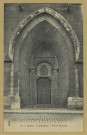 REIMS. 51. Cathédrale - Porte Romane / Royer, Nancy.