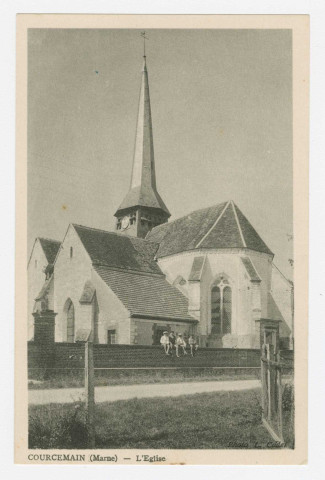 COURCEMAIN. L'Eglise