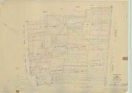 Warmeriville (51660). Section D2 échelle 1/2500, plan mis à jour pour 1958, plan non régulier (papier).