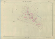Saint-Jean-devant-Possesse (51489). Section AB échelle 1/1000, plan renouvelé pour 1957, plan régulier (papier armé)
