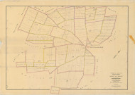 Mairy-sur-Marne (51339). Tableau d'assemblage 3 échelle 1/5000, plan remembré pour 1956, plan régulier (papier)