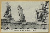 REIMS. 74. La Cathédrale - Chimères de l'Abside.
ReimsF. Rothier, phot-édit.Sans date