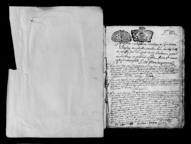 Aulnay-aux-Planches. Baptêmes, mariages, sépultures 1724-1750