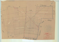 Germigny (51267). Section B3 échelle 1/1000, plan mis à jour pour 1933, plan non régulier (papier).