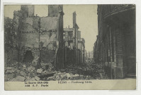 REIMS. La Guerre 1914-1915. Faubourg Cérès.
ParisR. P. (158).[1914]-[1918]