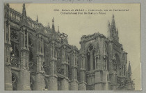 REIMS. 2798. Ruines de Cathédrale , vue de l'Archevêché. Cathedral seen from the Bishop's Palace.
(75 - ParisLa Pensée phototypie Baudinière).Sans date