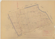 Clamanges (51154). Section C2 échelle 1/2500, plan mis à jour pour 1938, plan non régulier (papier)