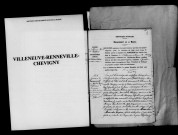 Villeneuve-Renneville-Chevigny. Naissances 1886
