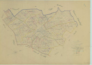 Champlat-et-Boujacourt (51120). Section A2 échelle 1/2500, plan mis à jour pour 1954, plan non régulier (papier).