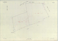 Auve (51027). Section YC échelle 1/2000, plan remembré pour 1950, plan régulier (papier armé)