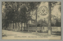 CHÂLONS-EN-CHAMPAGNE. Allée Sainte-Croix - Le Grand Séminaire.
Châlons-sur-MarneAmblard.1914