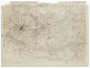 Cliché de carte topographique : Reims. sans date.
