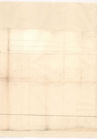 Dépôt de mendicité de Châlons-sur-Marne. Plan de la maison d'Ostende, 1767.