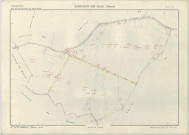 Bignicourt-sur-Saulx (51060). Section ZE échelle 1/2000, plan remembré pour 1973, plan régulier (papier armé)