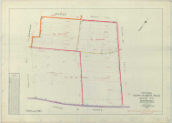 Écury-le-Repos (51226). Section ZK échelle 1/2000, plan remembré pour 1936, plan régulier (papier armé)
